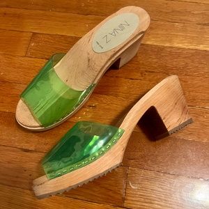 Nina Z Palma Clogs Mule Size 41 / 9.5